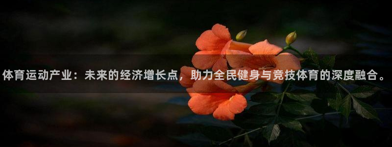 蓝图娱乐主管：体育运动产业：未来的经济增长点，助力全民健身与竞技体育的深度融合。