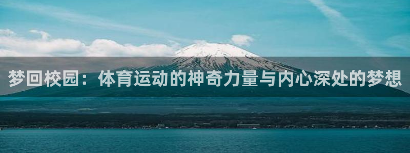 德国蓝图娱乐集团：梦回校园：体育运动的神奇力量与内心深处的梦想