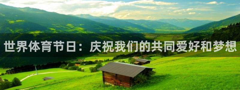 蓝图娱乐：世界体育节日：庆祝我们的共同爱好和梦想
