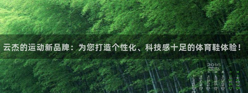 蓝图娱乐体育3在线注册：云杰的运动新品牌：为您打造个性化、科技感十足的体育鞋体验！